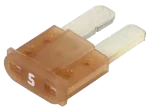 Автопредпазител 5A, 9.1mm / MICRO2 / MINI, LITTELFUSE 0327005.UXS