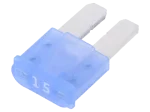 Автопредпазител 15A, 9.1mm / MICRO2 / MINI, LITTELFUSE 0327015.UXS