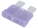 Автопредпазител 3A, 19mm LITTELFUSE 0287003.PXCN
