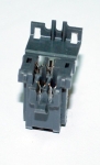 ТЕЛЕФОННА БУКСА МЪЖКА MLX 90080-0001/4 PIN за вграждане