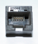 UTP БУКСА ЖЕНСКА 6 PIN ПЛ.МОН.