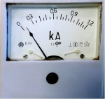Амперметър 0-1.2kA AC 80/80mm