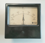 Амперметър 250-0-250A DC 144/144mm