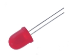 СВЕТОДИОД 10mm - червен, 40-150mcd 60°, дифузен L-813ID