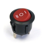 КЛЮЧ RS-103-8C6 ON-OFF-ON 250V/6.5A ЧЕРВЕН
