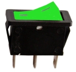 КЛЮЧ RS-102-3B7 ON-ON 250V 15A ЗЕЛЕН