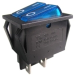 КЛЮЧ RS-2101-1C3 250V 15A СИН