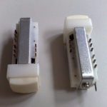 СВЕТЕЩ БУТОН БЯЛ 1A/250V с 3 превключващи контакта