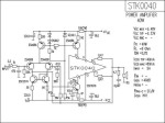 STK0040 - Power amplifier