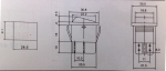 КЛЮЧ IRS-201-1A3 250V / 15A ЗЕЛЕН