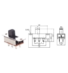 ПЛЪЗГАЩ КЛЮЧ KBB70 250V 3A