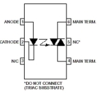MOC3021 Triac Coupler