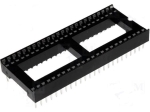 Цокли за интегрални схеми DIL с растер 1,778 mm ЦОКЪЛ ЗА ИС 48 PIN