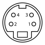 БУКСА S-VIDEO 4PIN/A-1034