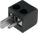 БУКСА ЗА ТОНКОЛОНИ МЪЖКА 2PIN/A-3085