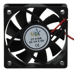 ВЕНТИЛАТОР DC 12V 60X60X15