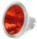 ХАЛОГЕННА ЛАМПА MR16 50W/12V ЧЕРВЕНА