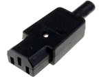 ЗАХРАНВАЩА БУКСА ЖЕНСКА ЗА КАБЕЛ 3 PIN AC A-2008