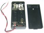 ГНЕЗДО ЗА БАТЕРИИ 2PB 68x33x18mm A-1008