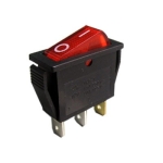 КЛЮЧ IRS-101-3A3 250VAC/15A ON-OFF ЧЕРВЕН