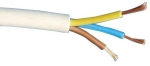КАБЕЛ ШВПС 3Х1.5кв.мм БЯЛ (H05VV-F 3 G 1.5MM)