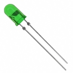МИГАЩ СВЕТОДИОД ЗЕЛЕН (5mm)