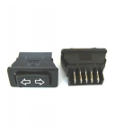 КЛЮЧ - автомобилен ASW-01 20A/12V DC  DPDT 5P
