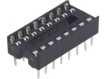ICVT-16P цокъл за ИС DIP 16pin 7.62mm RM2.54mm