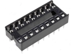 Цокли за интегрални схеми DIL с растер 2,54 mm ЦОКЪЛ ЗА ИС 18 PIN