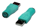 ПРЕХОДНИК USB A-M -PS2 женска