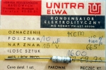 10uF 15V аксиален кондензатор UNITRA ELWA