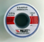 ТИНОЛ Sn60Pb40, ф1mm, 250гр.