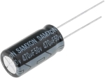 470uF/50V 10x20mm 105°C Кондензатор електролитен KM470/50 SAMXON