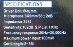 Мултимедийни слушалки с микрофон WL-411MV
