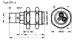 FESTO Безконтактен пневматичен датчик RFL-4