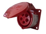 KOPP CEE гнездов индустриален контакт с капак IP44 5-полюсен, 16A - 6h/380V~