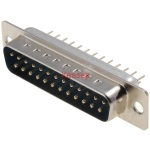 КУПЛУНГ D-SUB 25 PIN МЪЖКИ за PCB (платков монтаж) DB25BM