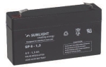 АКУМУЛАТОР SUNLIGHT SP- 6-1.3 6V/1.3AH