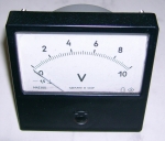 Щитови, панелни аналогови волтметри М42300 0-10VDC