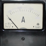 Аналогов амперметър 1Е52 0-100A AC 144х144х90мм