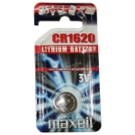 Бутонна батерия литиева CR1620 3V MAXELL