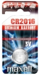 Бутонна батерия литиева CR2016 3V MAXELL