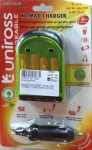 Зарядно у-во NOMAD Charger +2AA 2100mAh + 2*AAA 800mAh UNIROSS