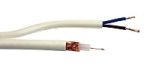 КОАКСИАЛЕН КАБЕЛ RG59 CCS + захранващ 2x0.75mm