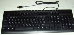 PC КЛАВИАТУРА No123 ЧЕРНА USB
