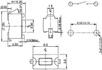 DTSM31N Микро превключвател SMD SPST-NO размер H-4.3mm 1.6N