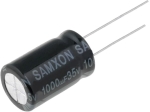 1000uF/35V 12.5x20mm 105°C Кондензатор електролитен KM1000/35 SAMXON