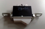 ЦК КЛЮЧ КМ 201С БЯЛ, превключващ ВКЛ-ВКЛ, 3A/220V
