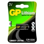 GP литиева фото батерия CR123 3V