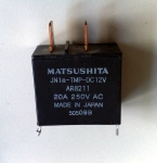 РЕЛЕ MATSUSHITA JN1A-TMP-DC12V 20A 250V N.O.